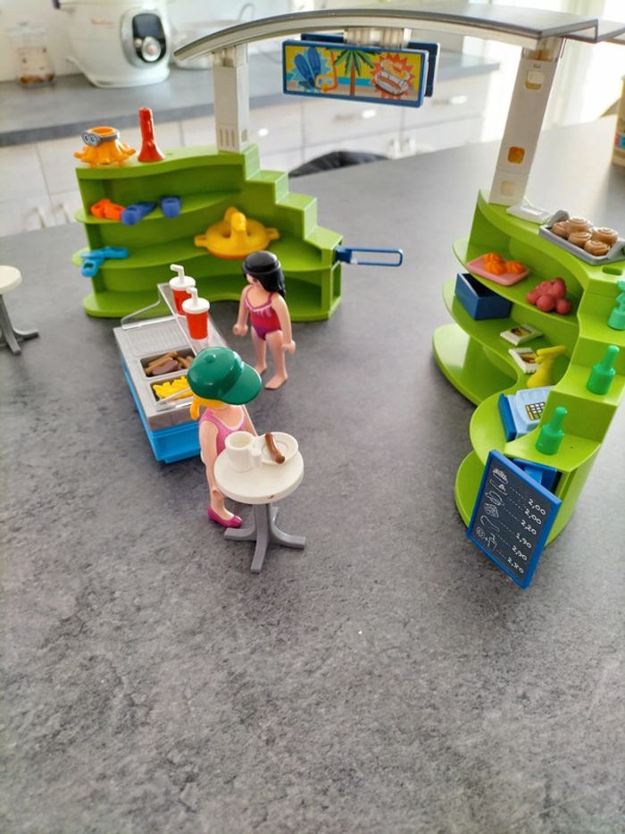 Boutique fast foot souvenir playmobil