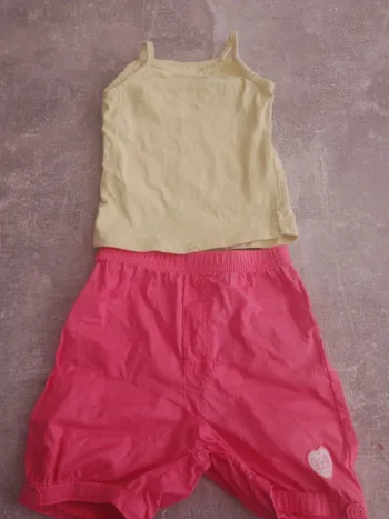Ensemble bébé fille 6 mois