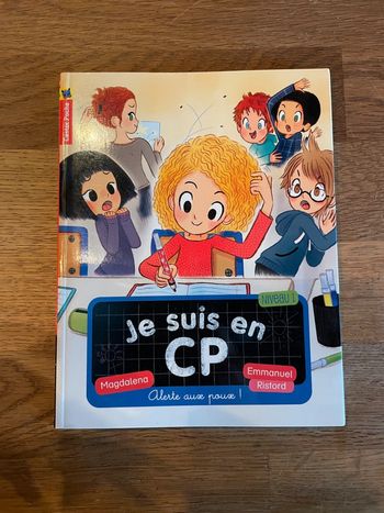 Livre Je suis en CP Alerte aux poux ! Niveau 1 je commence à lire premier trimestre