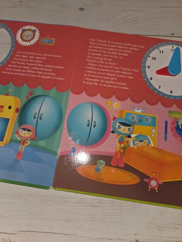 Livre apprentissage heure - photo numéro 3