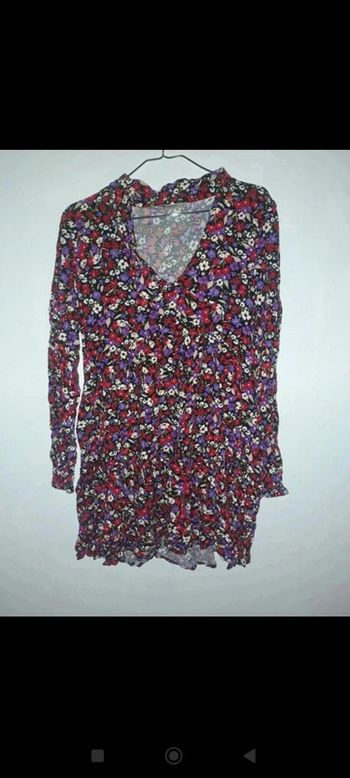 Robe chemise fleurie Stradivarius taille 40