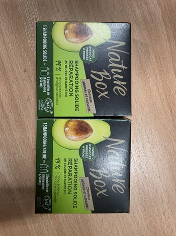 Lot 2 shampoings Nature Box avocat
