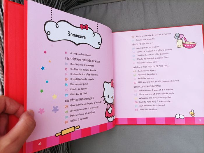 Livre "mes gâteaux préférés Hello Kitty" neuf - photo numéro 3