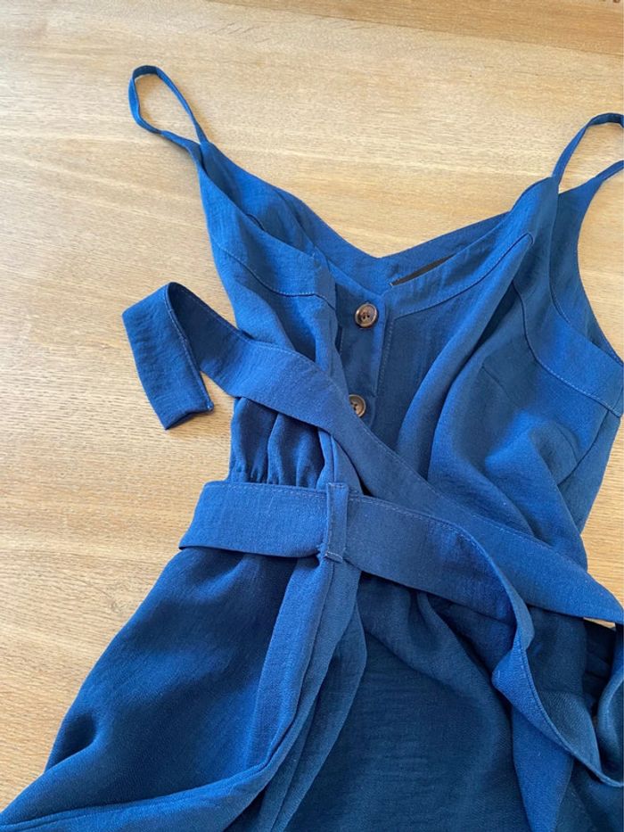 Combi short bleue fines bretelles Etam taille 36 - photo numéro 9