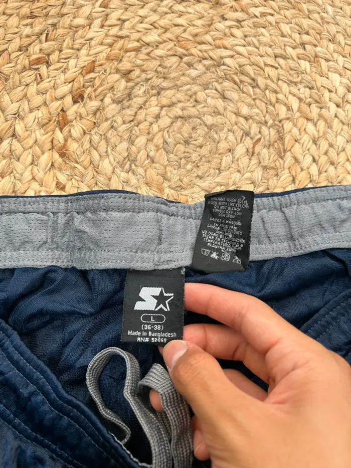 Short Homme Starter Marine Taille L | Très Bon État #BS1911 - photo numéro 4