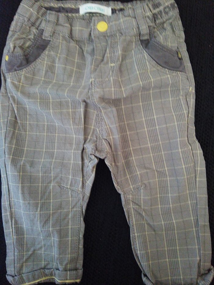 Lot 6 pantalon en toile léger en 6 mois garçon
