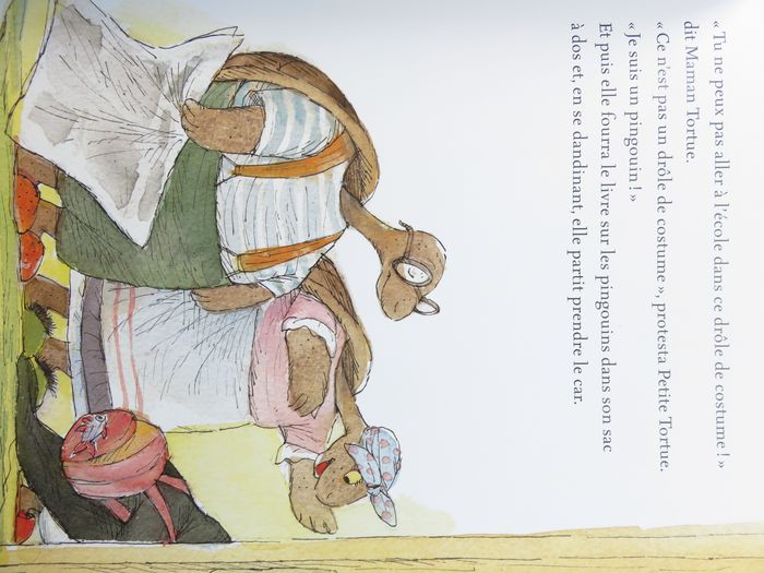Album 4 à 6 ans : Tortue pingouin. (Valeri Gorbachev - L'école des loisirs) - photo numéro 10