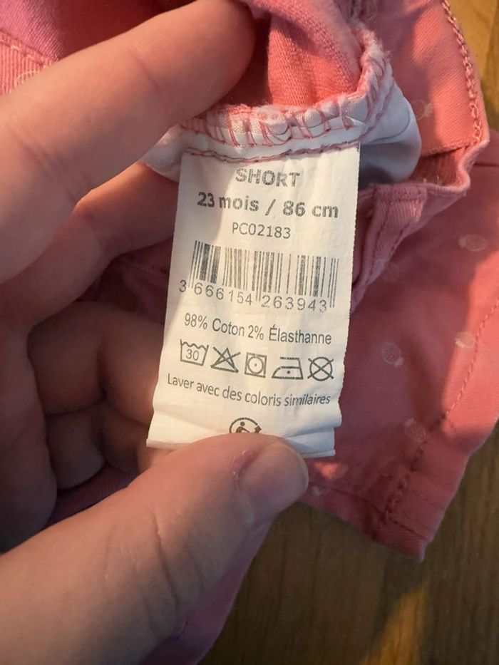 Short Mes petits cailloux 23 mois - 86 cm - photo numéro 6