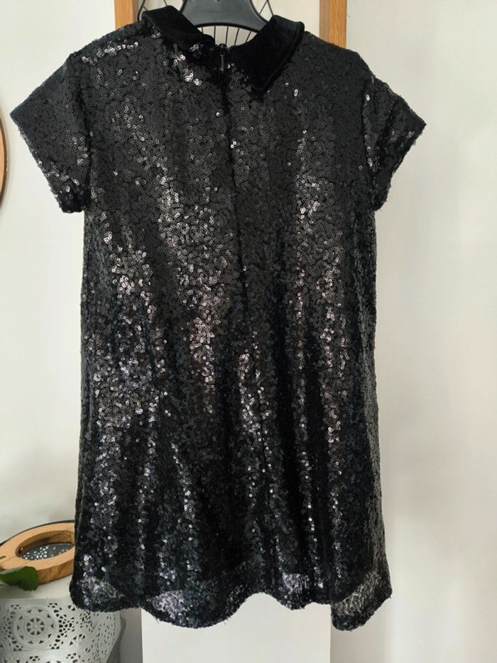 Robe sequin soiree fille Zara - photo numéro 3