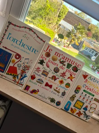 Lot de 3 livres d’activités créatives pour enfants (6-12 ans)