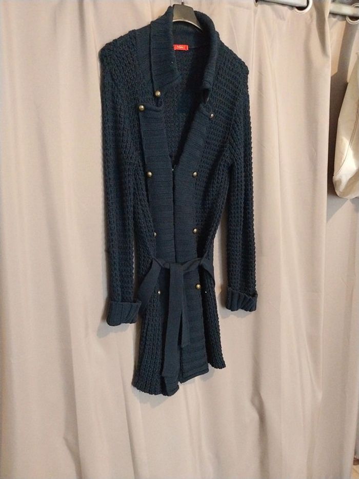 Veste bleue - photo numéro 2