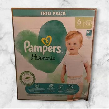 Couche pampers taille 6