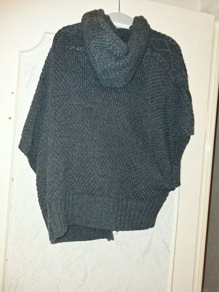 Cape chaude sans manches à capuche - photo numéro 5