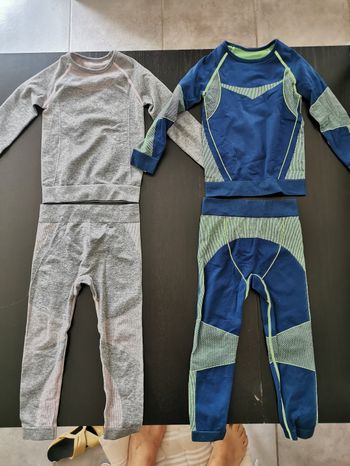 2 sous vêtements thermique 2-4 ans