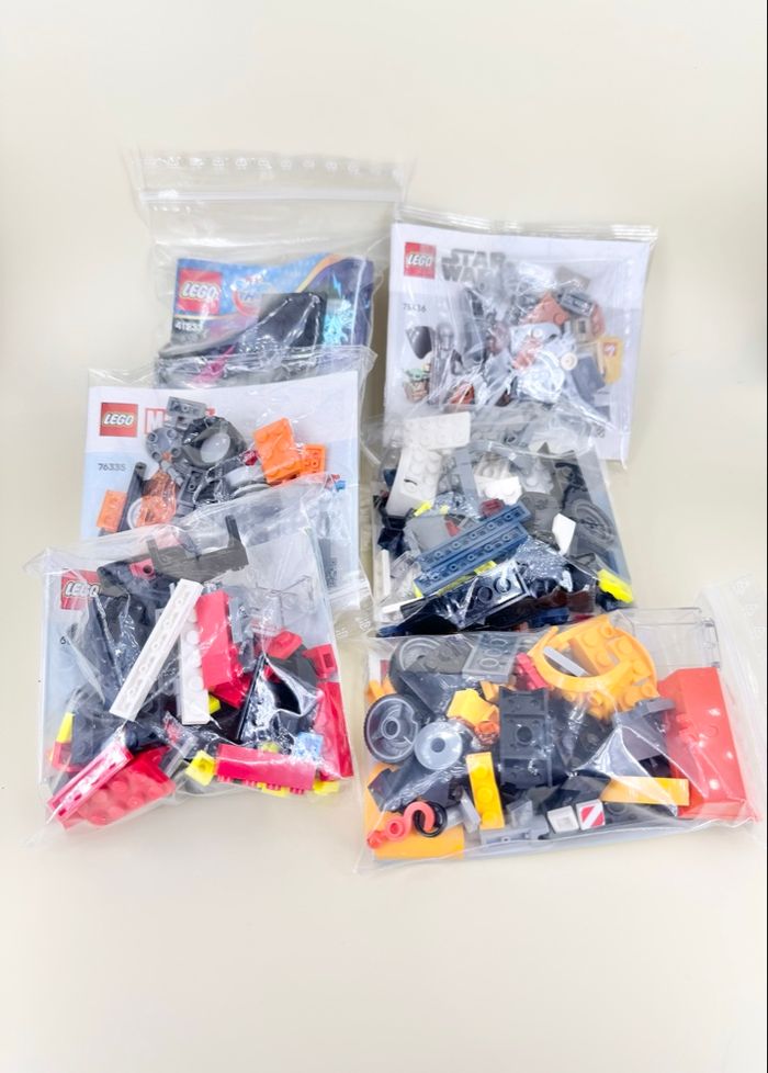 Lego Set Divers : Lot de 6 véhicules Star Wars, Super Heroes, City, Marvel en TBE - photo numéro 8