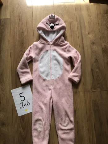 Pilou pilou flamant rose 5ans