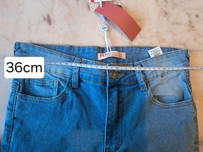 Md'M jean taille haute neuf T.36 - photo numéro 10