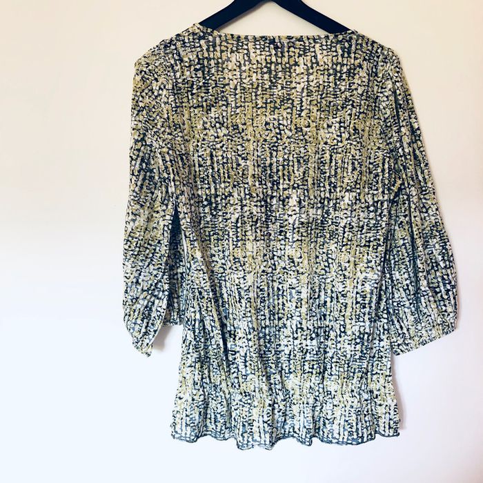 Blouse casual vert amande - photo numéro 5