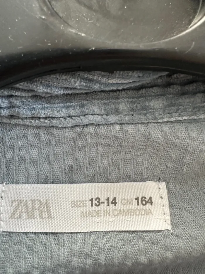 Sur chemise velours  Zara - photo numéro 4