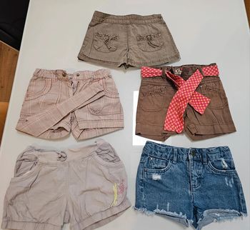 Lot de 5 shorts