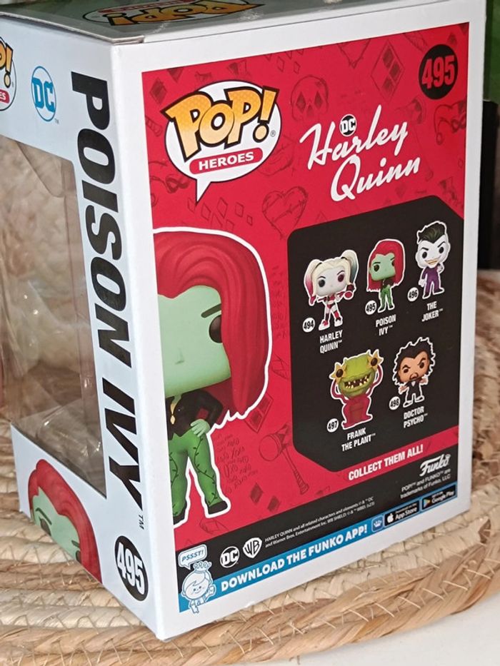 Poison Ivy 495-Harley Quinn-Pop Funko💜 - photo numéro 3
