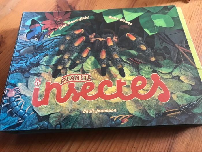 Livre « les insectes » en 3 D