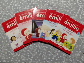 lot de 5 livres Je commence à lire avec Emilie