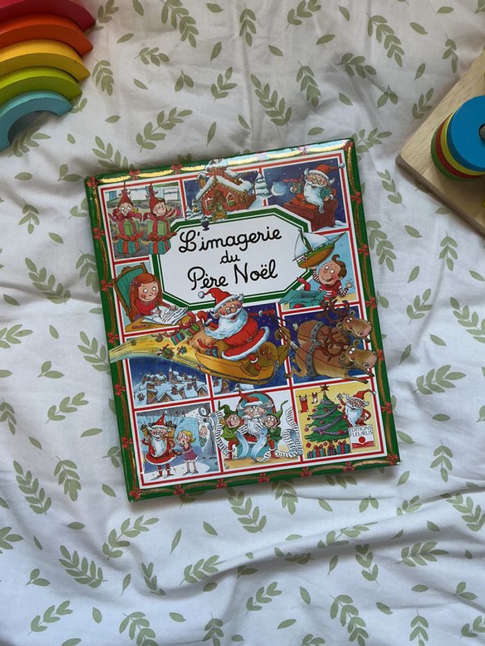 livre l'imagerie du père Noël éditions fleurus - photo numéro 2
