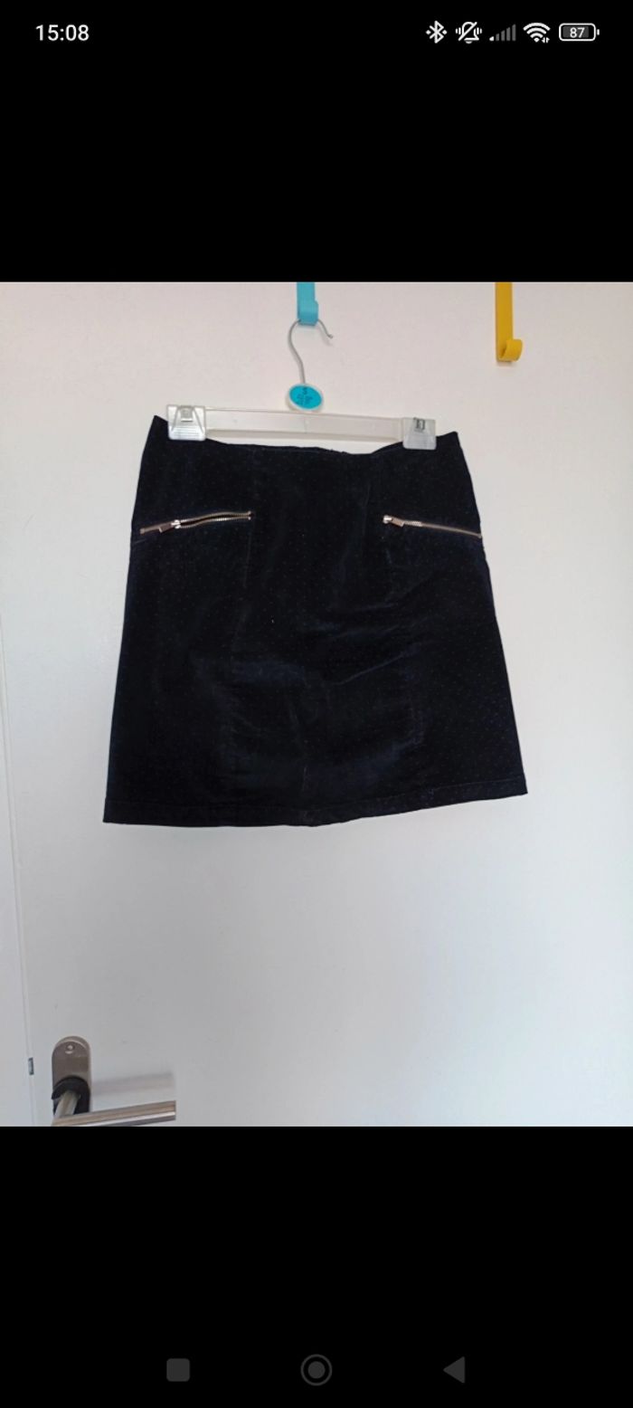 Jupe velours