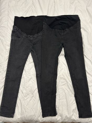 2 pantalon de grossesse taille 38