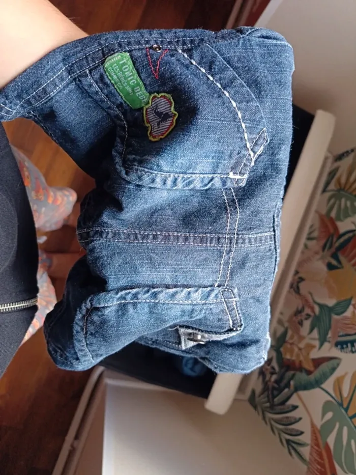 Salopette short garçon - photo numéro 3