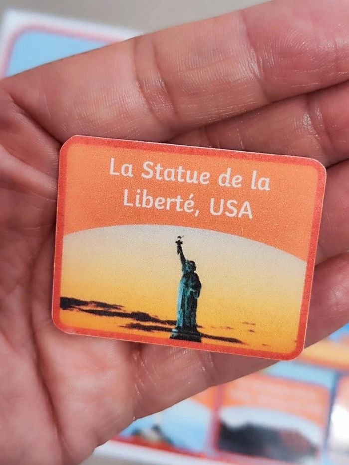 Carte du monde et ses monuments à scratch - photo numéro 10