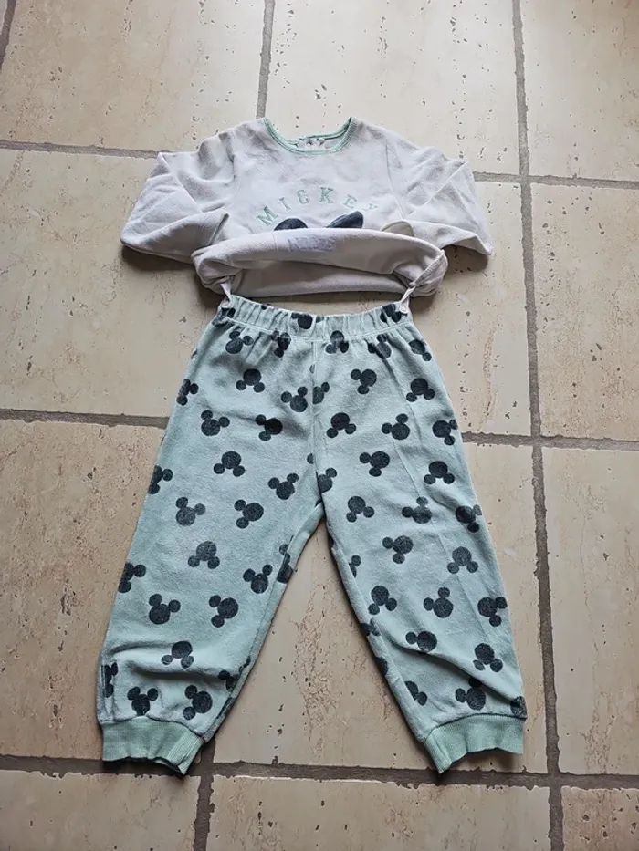 Pyjama velour Mickey - Orchestra - 23 mois/86 cm - photo numéro 8