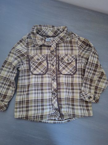 Chemise carreaux