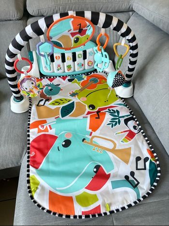 Tapis d’éveil Fisher price 3 en 1 - Tapis piano d’éveil 