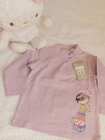 Pull 6 mois grain de blé