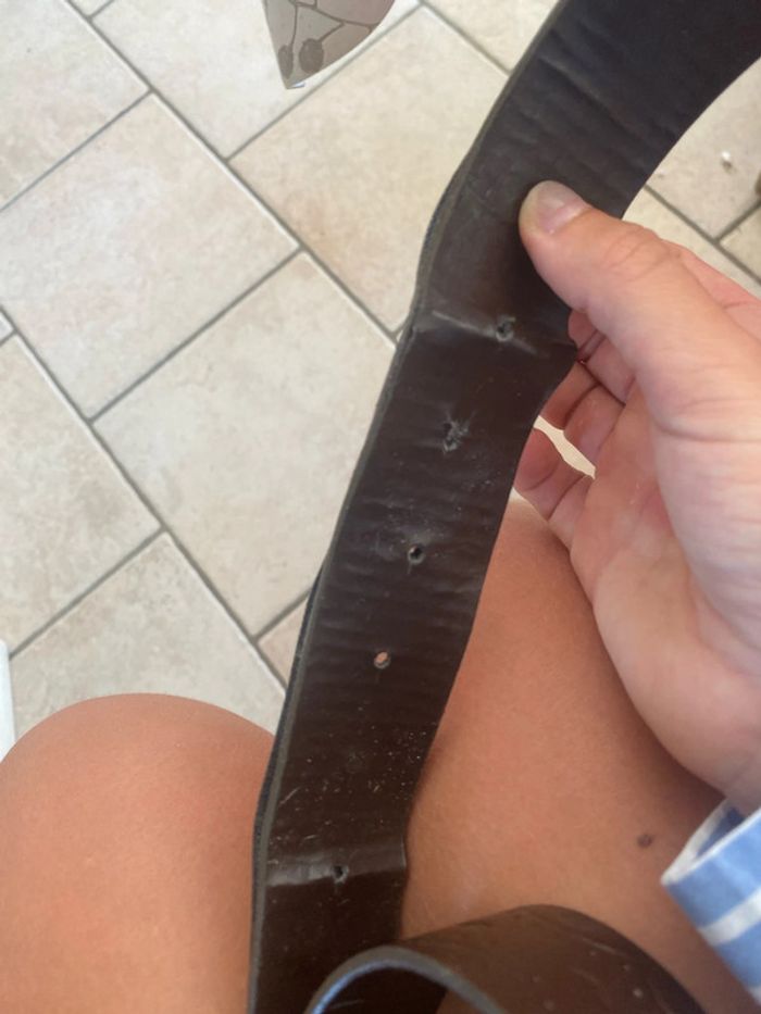 Ceinture marron - photo numéro 3