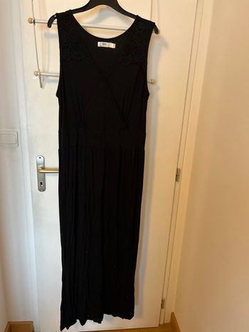 Robe longue d’été noire