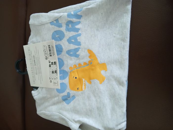 lot 2 pyjamas en coton garcon tex baby 67 cm 6 mois - photo numéro 1