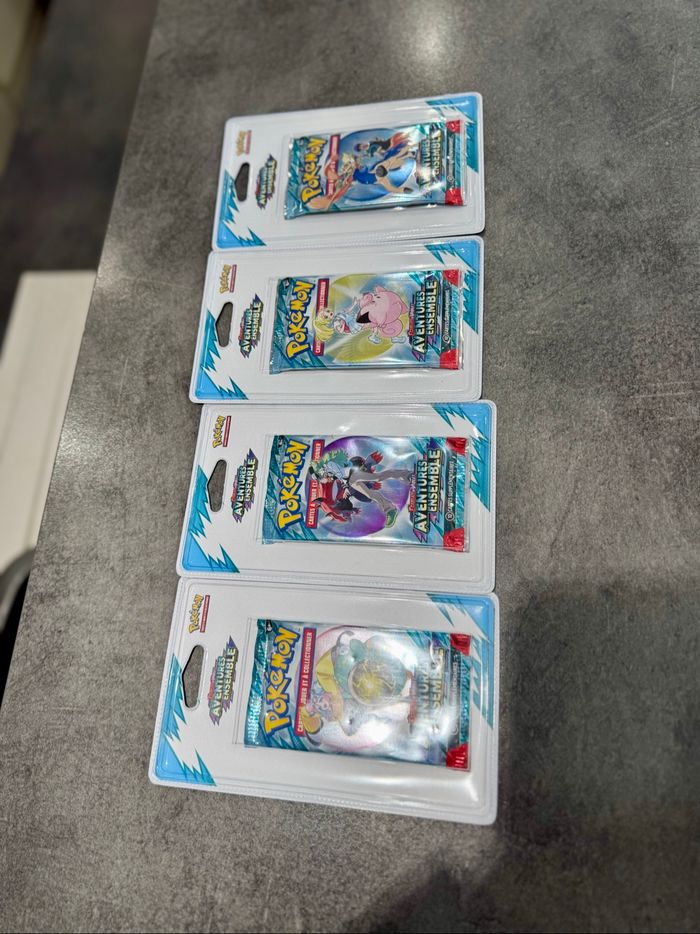 [NEUF] Artset Booster blister plastique Pokémon EV9 Aventures ensemble - photo numéro 2