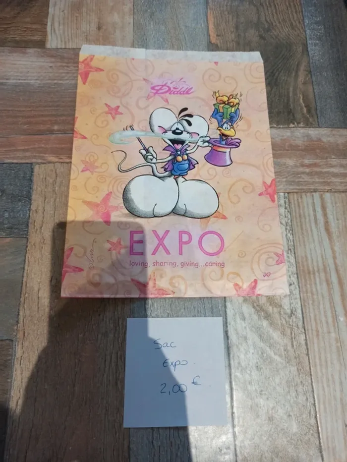 Sachet Diddl expo A4 30 2,00€