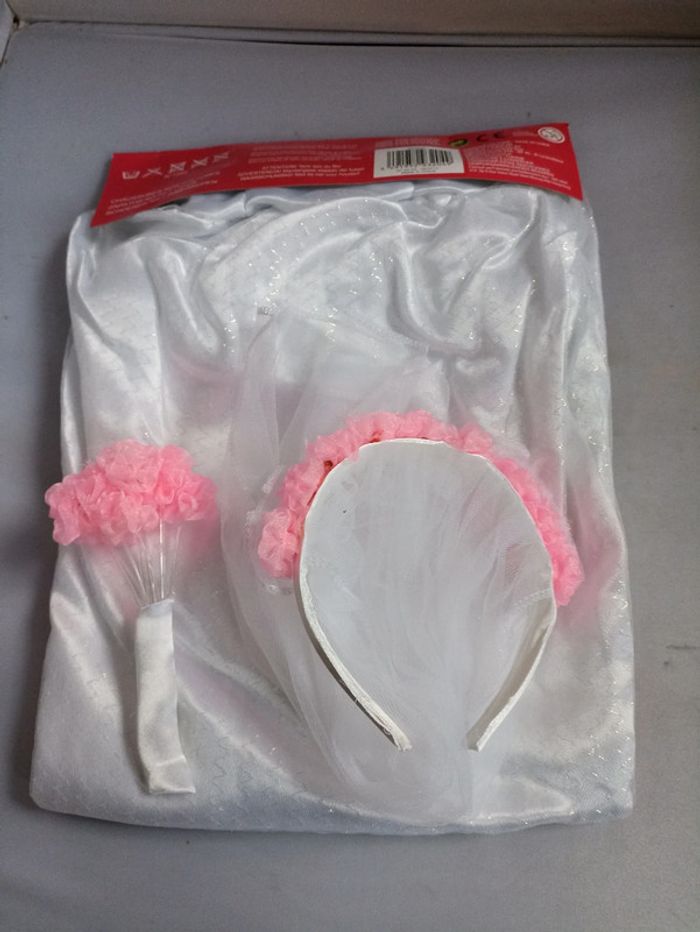 Déguisement mariée 7-9 ans