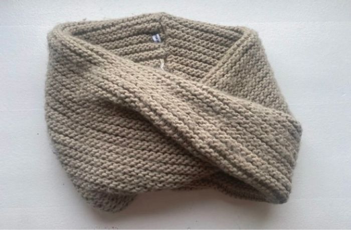 Écharpe beige Pimkie