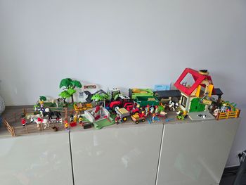Lot de playmobil la ferme