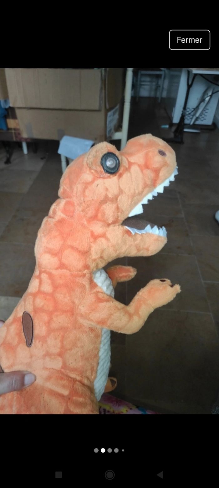 Très belle peluche dinosaure j40 - photo numéro 4