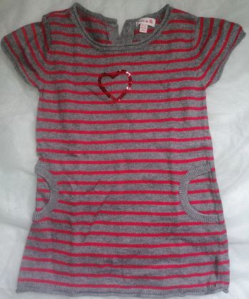 Robe manches courtes