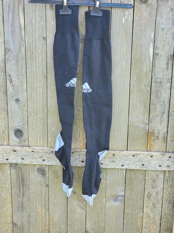 Chaussette foot noires adidas taille 5