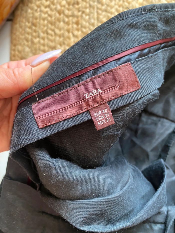 Pantalon de costume Zara, taille 40 - photo numéro 2