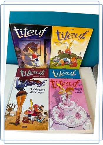 6 bandes dessinées titeuf