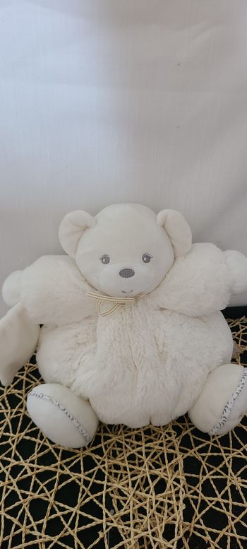 Kaloo Peluche ourson Patapouf Crème